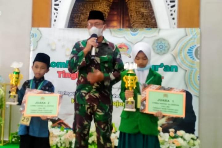 Lomba Tahfidz Peringatan Maulid Nabi di Kodim Bojonegoro